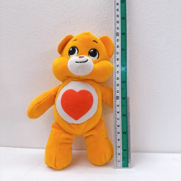 Care Bears Plush 8" Lot of 2 Tender Heart, Fun Yellow Flower Collectible Plush - Picture 4 of 12